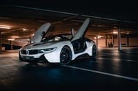 BMW i8 Roadster white