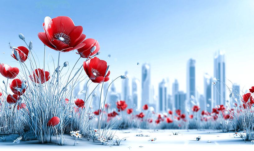 La ville en fleurs par Karina Brouwer