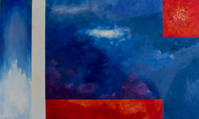 The 4 elements by André Bikker - graVuur & schilderijen