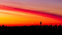Schiphol bei Sonnenaufgang