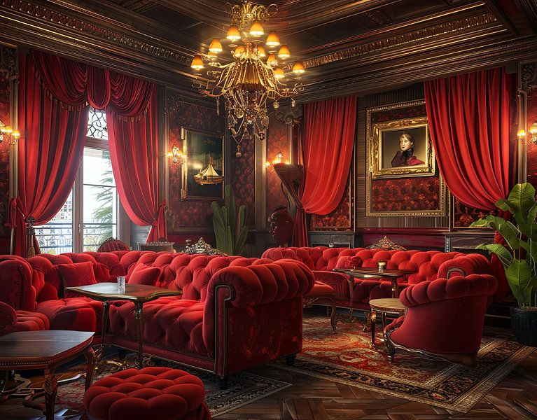 boudoir living room by Egon Zitter