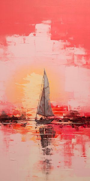 Rosa Segeln von Whale & Sons