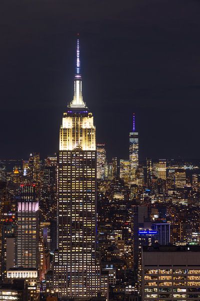 Skyline New York City - Empire State Building (U.S.A.) by Marcel Kerdijk