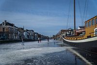 Ice skating in Assen