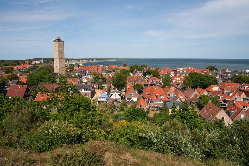 Vue de West-Terschelling et des Brandaris par Merijn Loch