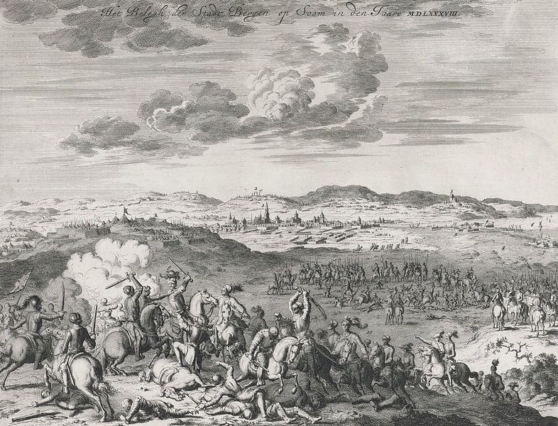 Siege of Bergen op Zoom, 1588 by Atelier Liesjes