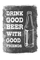 Lustiger Bier Spruch