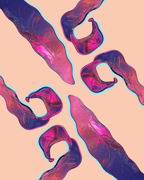 calathea - color by Klaudia Kogut