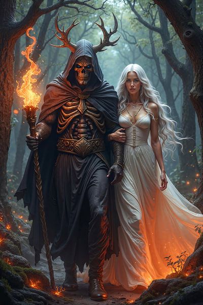 NYXARON: Der Sensenmann und die weiße Frau von INFERAURUM