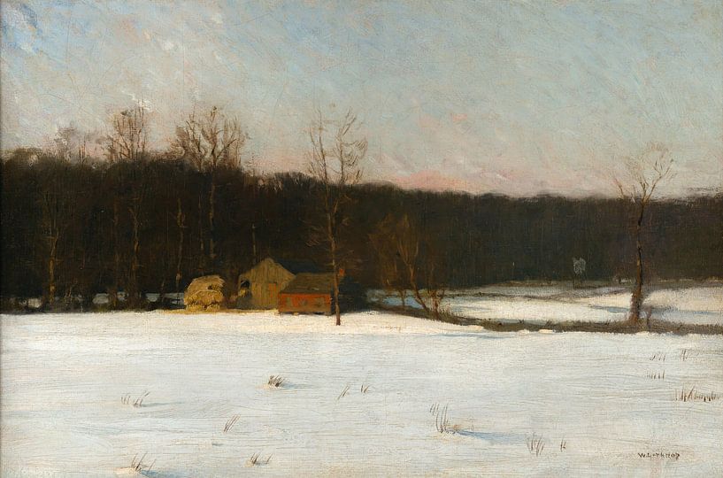 William Langson Lathrop Unbeschriebene Landschaft von finemasterpiece