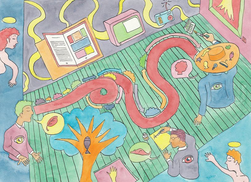 The Red Thread by Sandro Cocco