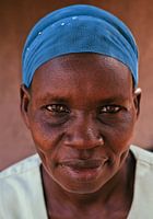 Frau in Uganda Porträt