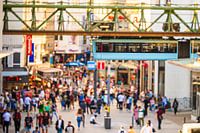 Above the Crowd: Wuppertal's Floating Icon