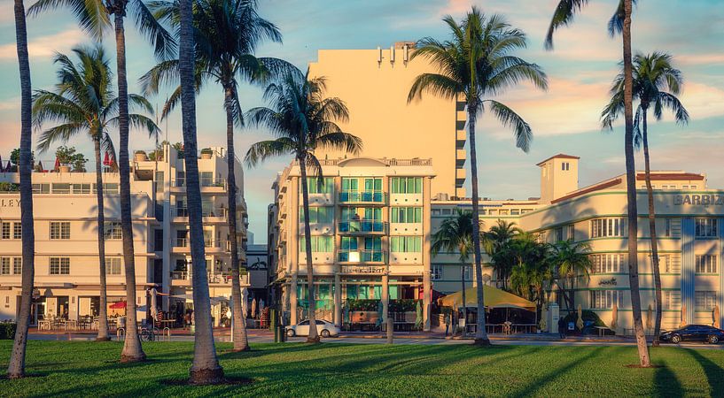 Ocean Drive, Miami par Photo Wall Decoration