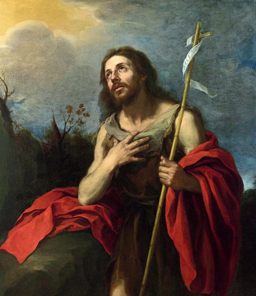 Bolome Esteban Murillo,Saint Jean Baptiste dans le désert par finemasterpiece