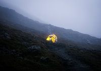 Tente sur le volcan Pico