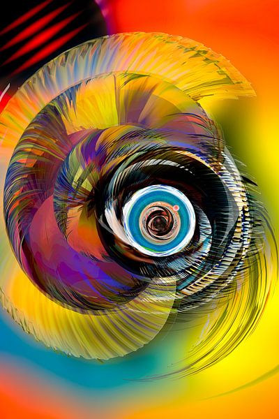 The unseen beauty around a black hole by Holger Debek