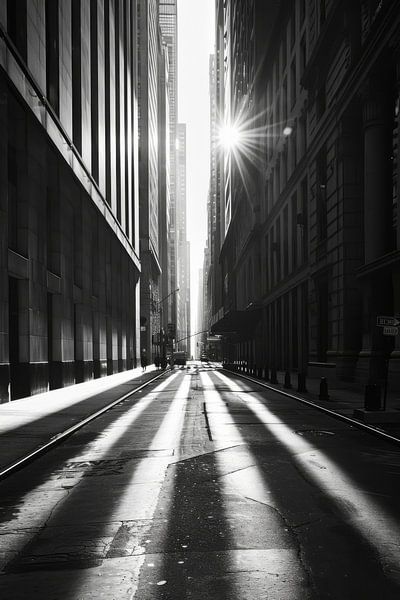 Urban black and white photography by Poster Art Shop