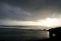 Donkere  wolken boven ' t Kuintje