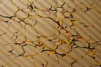 Digital Art Pattern Colored Marbled Lightning