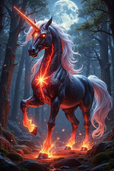 INFERNICORN: Das magische Einhorn des Feuers von INFERAURUM