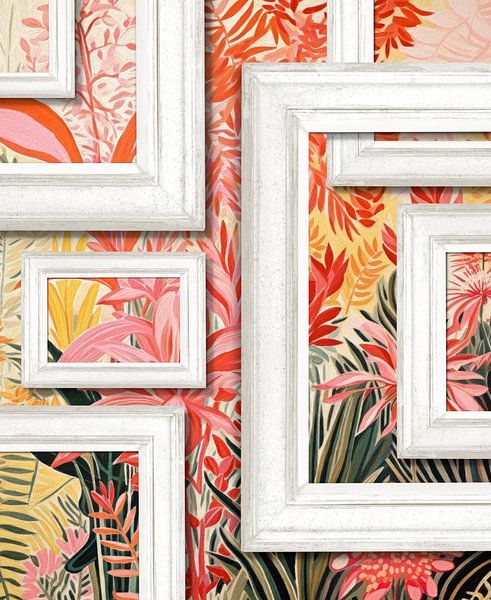 Floral Wall Decor von Marja van den Hurk