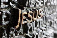 de deur van Sagrada Familia jezus