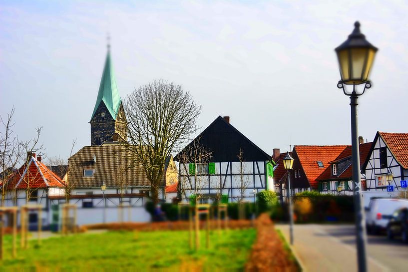 Dorfpanorama Westerholt von Edgar Schermaul