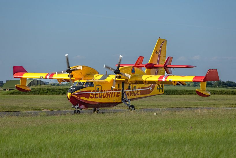 Canadair CL-415 der französischen Sécurité Civile. von Jaap van den Berg