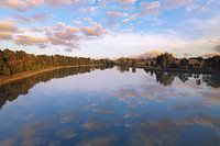 Forest Lake at Sunset