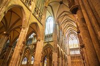 Magnificent Interior of Cologne Cathedral, Germany