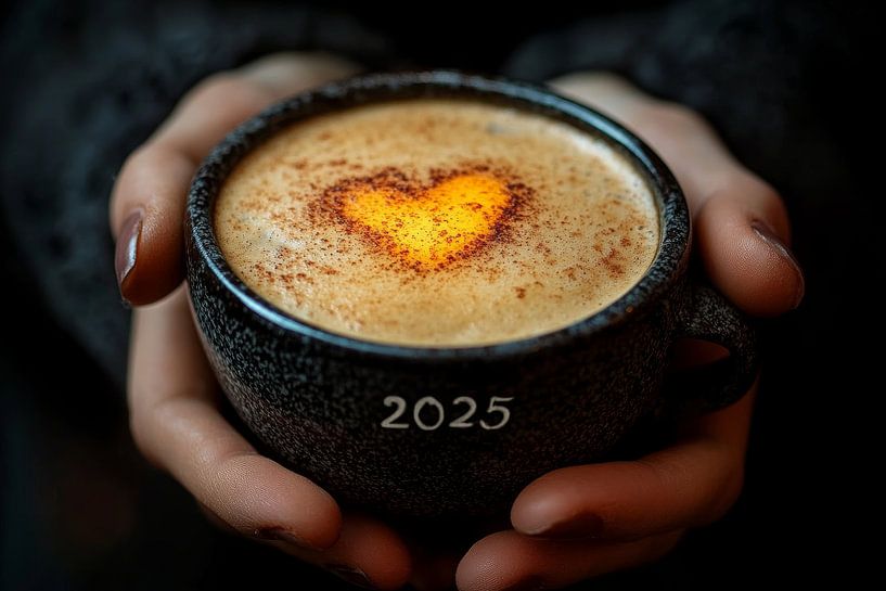 tasse de café ou de cappuccino chaud 2025 par Egon Zitter