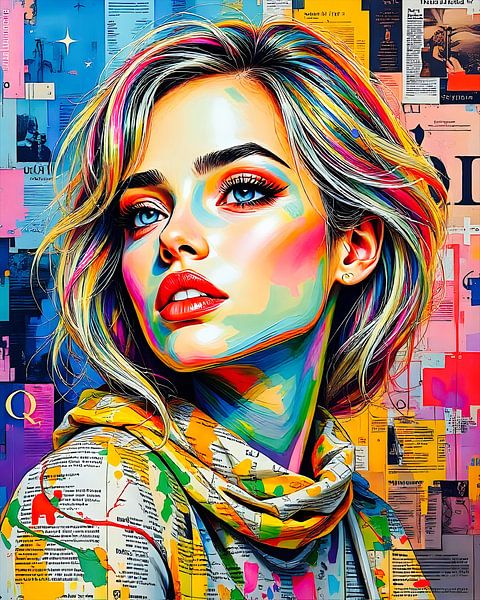 Das Gesicht der Kreativität von Jean Pierre