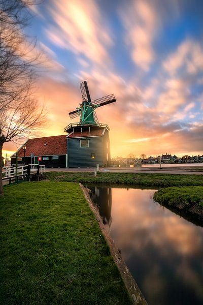 Molen De Huisman bij Zaanse Schans von Costas Ganasos