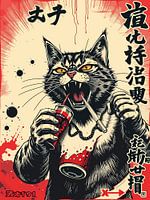 Japanische Katze