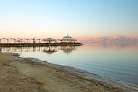 Couleurs pastel de la mer Morte en Israël
