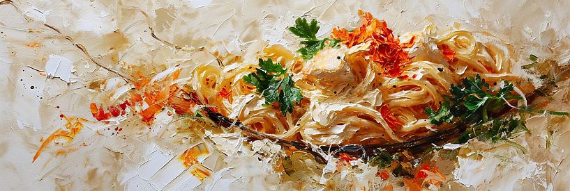 Tasty Pasta Art by ARTEO Paintings