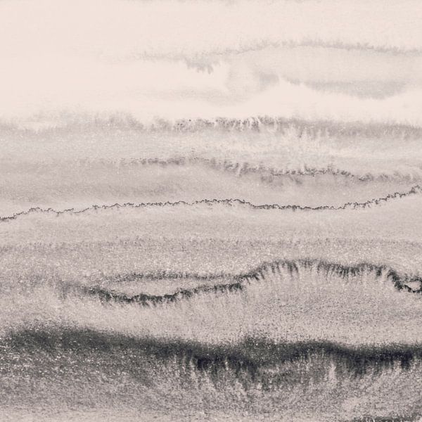  Within the Tides Summer Pastel Greige par Monika Strigel