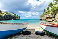 Fishing boats at Lagun, Curacao