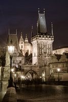 Prague at night