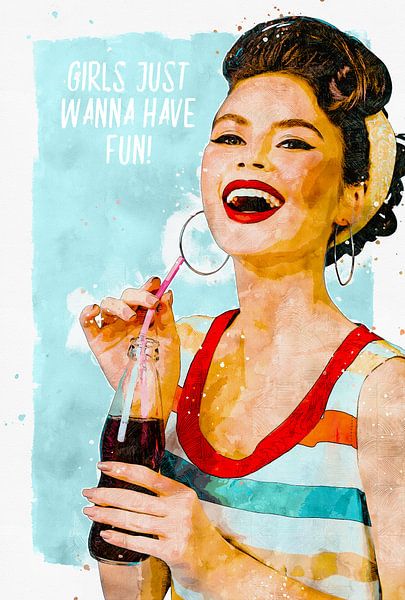 Girls wanna have fun by Sharon Harthoorn