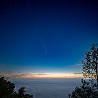 Magischer fallender Stern