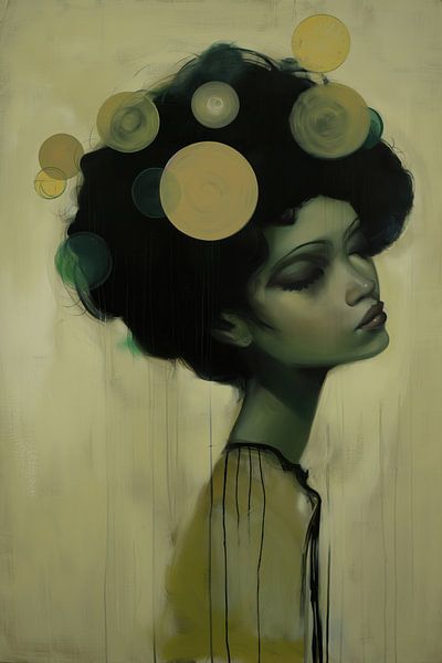 Women's portrait by Bert Nijholt