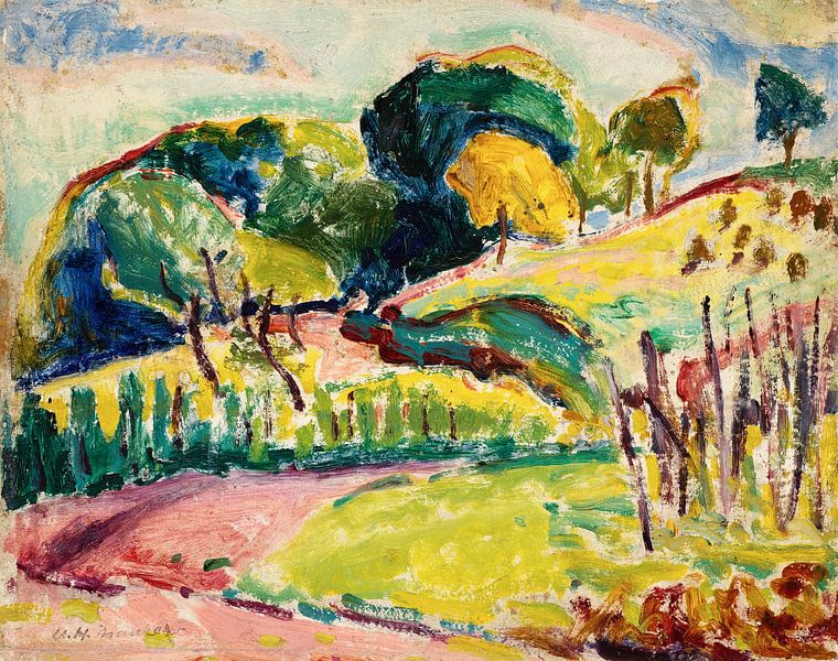 Hills, Alfred Henry Maurer - 1908 von Het Archief