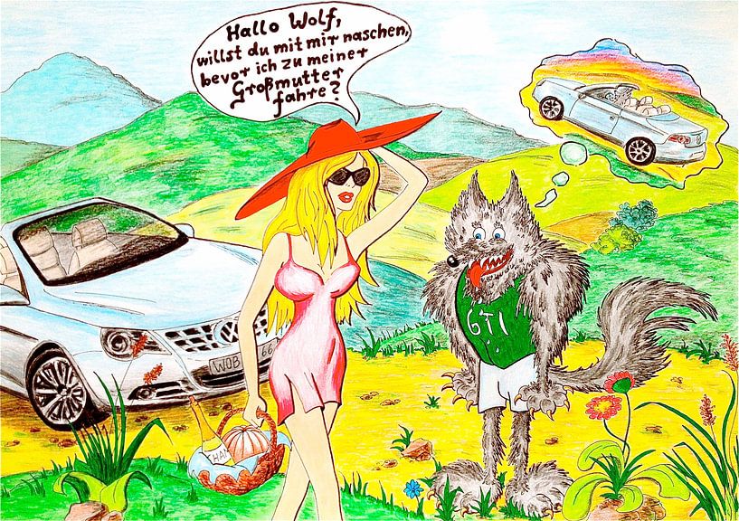 Red Riding Hood von GittaGsArt