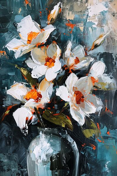 Abstract Lilies by Eye catching paintings