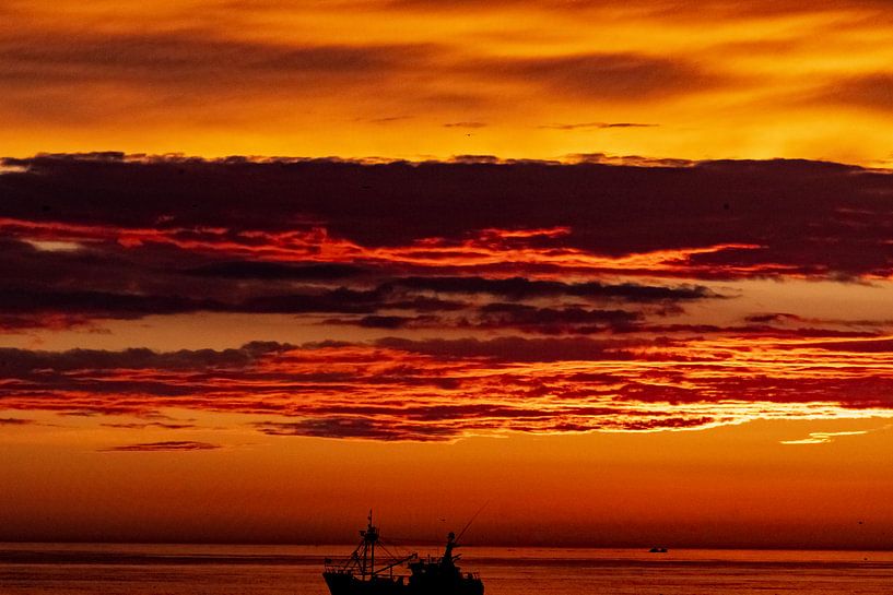 Fishing boat in beautiful surroundings by Truckpowerr