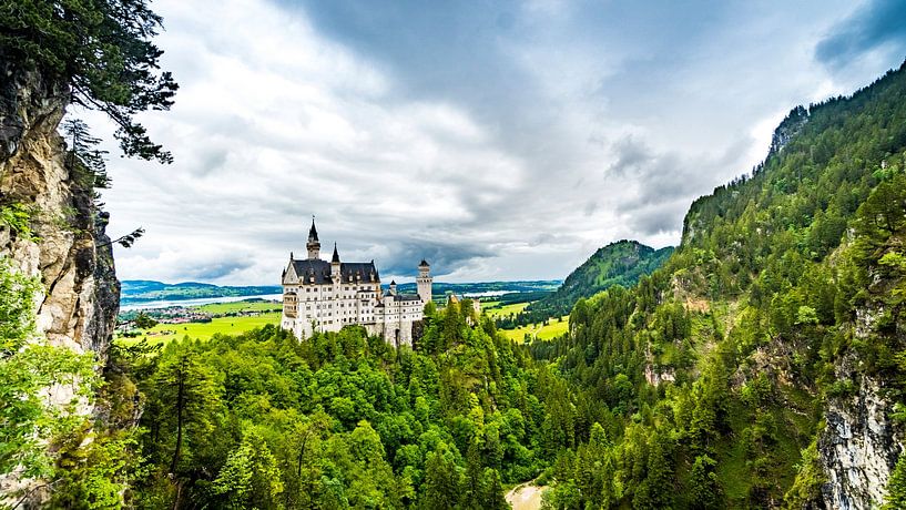 Schloss Neuschwanstein, Deutschland von Lex van Lieshout