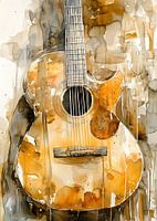 Orange Gitarre Musik Kunst #Gitarre