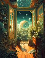 Uit deze wereld - Kamer met een planeetzicht